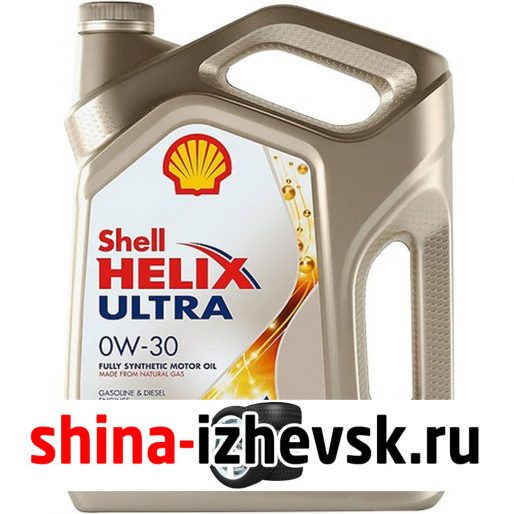Моторное масло для автомобиля Shell Helix Ultra Ect 0W30 4л в Ижевске